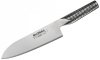 Nóż Santoku Global G-46 - Lekki, wyważony, stal CROMOVA 18, do precyzyjnego krojenia mięsa i warzyw - 18 cm - Global